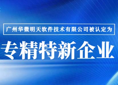 新(xīn)年喜报｜华微软件通过“广东省专精特新(xīn)企业”认证缩略图